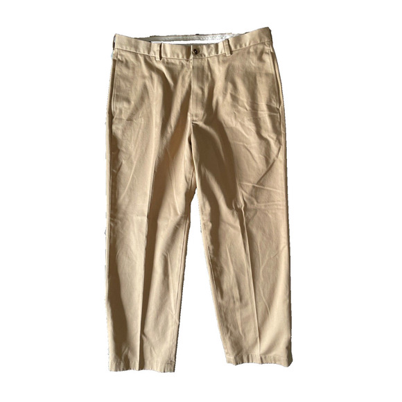 Brooks Brothers Advantage Chino Hudson Twill Pant Mens 38x30 Brown Professional - Picture 2 of 16